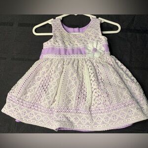 Lavender Lace Girls' Dress